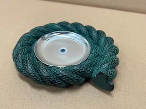 Turnstyle Designs Seil freistehende Seifenschale Designer Bad Ebenholz/Chrom  - Bild 1 von 10