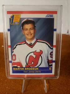 1990-91 Puntuación - Martin Brodeur novato radiocontrol New Jersey Devils #439 - Imagen 1 de 2