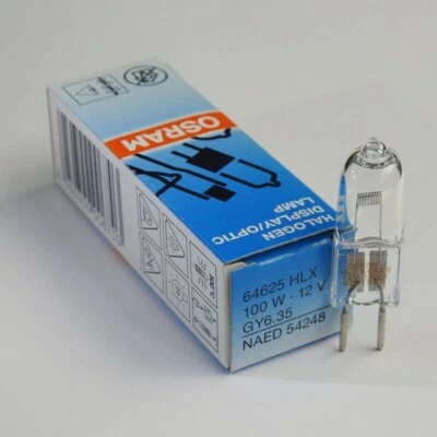OSRAM 64625 12V100W Medical Light Microscope Slit Lamp Projector lamp Optic Bulb - Image 1 of 4