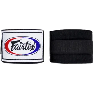 NEW Fairtex Black 4.5m Elastic Training Hand Wraps - Picture 1 of 1