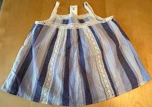 NWT BABY GAP LACE TRIM TANK TOP GIRLS SZ 4 - Picture 1 of 4