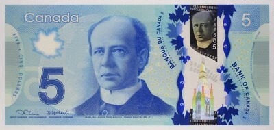 Canada 2013 - $ 5 - BC-69e -P106e - Lane-Macklem - Prefix 'INM' - Gem UNC - Image 1 of 2