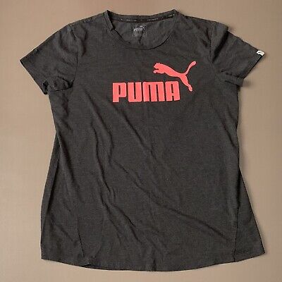 PUMA Women’s Activewear Short Sleeve Crew Neck T-shirt Top Size 16 Black • 12.33€