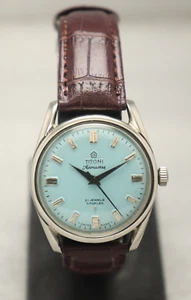 Used Titoni Airmaster 21 Jewels Titioflex Cal. 1702 Swiss Made Men's Watch. - Picture 1 of 10