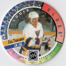 1994-95 Canada Games NHL POGS #209 Esa Tikkanen