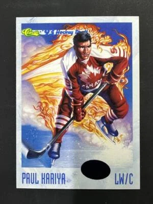 1993 Classic Hockey Draft Paul Kariya Mighty Ducks Art 113 - Image 1 of 3