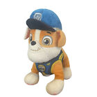 Paw Patrol Ultimate Rescue Police Rubble Plush Blue 8" Tall Spin Master
