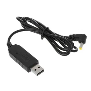 USB Charger Cable with Indicator Light for High Capacity UV-5R Extend Ba - Zdjęcie 1 z 8