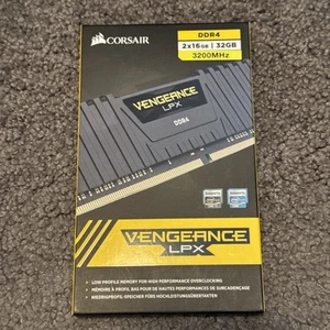 NEW CORSAIR CMK32GX4M2E3200C16 32GB (2x16GB) DDR4 3200MHz C16 Desktop Memory - Picture 1 of 2
