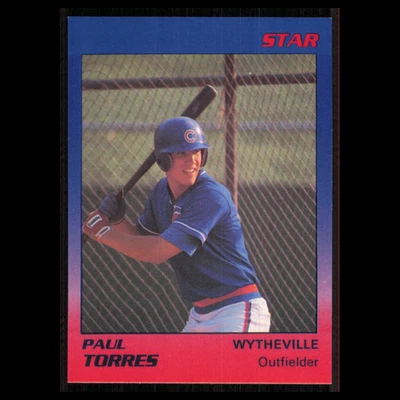 Paul Torres #27 1989 Star Wytheville Cubs Baseball Card MLB NM - Image 1 of 3