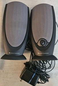 Altec Lansing Computer Speakers ADA215 with power cord, set of 2,Tested - Picture 1 of 8