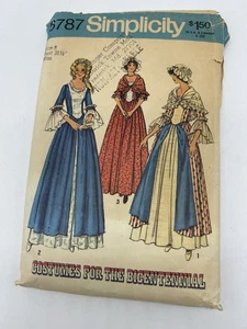 Simplicity Vintage 6787 Pattern Costumes for the Bicentennial Size 8 - Picture 1 of 2