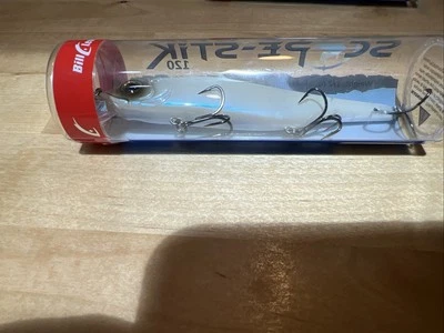 Bill Lewis Jerkbait SCOPE-STIK (SS120-SSP6) Pro Cajun Color Perla Foto 1 de 4