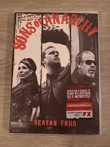Sons of Anarchy: Staffel 4 DVD 2011 Staffel 4 Brandneu Versiegelt - Bild 1 von 2