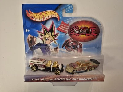 Hot Wheels Yu Gi Oh Versus Slifer The Sky Dragon Two Vehicle Set And Sticker - Image 1 of 4