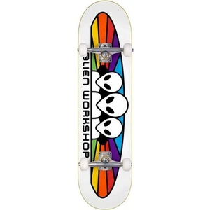 Alien Workshop Spectrum Factory Complete Skateboard White 7.75" - Picture 1 of 4
