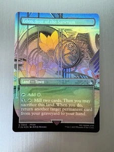 Eden, Seat Of The Sanctum - 355 - Magic: Final Fantasy MTG - Borderless - FOIL - Picture 1 of 2