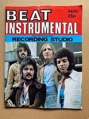 MUNGO JERRY BEAT INSTRUMENTAL MAGAZINE AUG 1971 MUNGO JERRY COVER WITH MORE INSI - Image 1 of 2