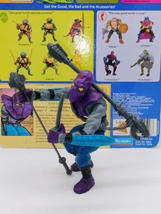 1988 Foot Solider Teenage Mutant Ninja Turtles TMNT 10 back figure 9+ Vintage - Picture 1 of 22