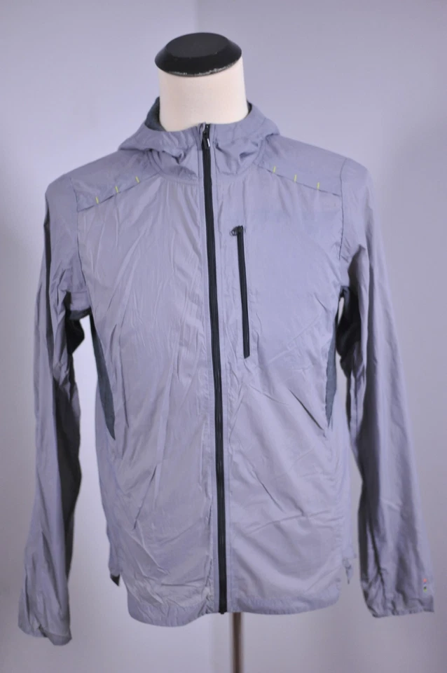 SmartWool PhD Ultra Light Sport Hoody Jacket Gray Men's Medium M - Image 1 of 4