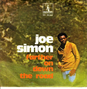 7" JOE SIMON farther on down the road SPANISH 45 SINGLE MONUMENT 1970 SOUL - Picture 1 of 1