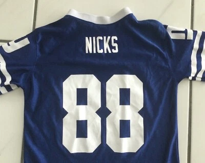 Camiseta de fútbol americano juvenil New York Giants Hakeem NICKS #88 talla L 12-14 Foto 1 de 4