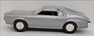 1969 JoHan Silver AMC AMX Hardtop w/Red Line Tires Promo - Picture 1 of 5
