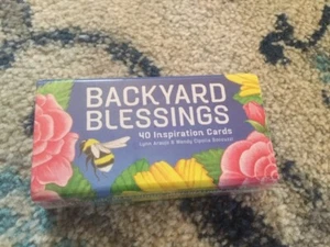 BACKYARD BLESSINGS AFFIRMATIONS CARDS TAROT DECK CAT ResQ - Picture 1 of 7