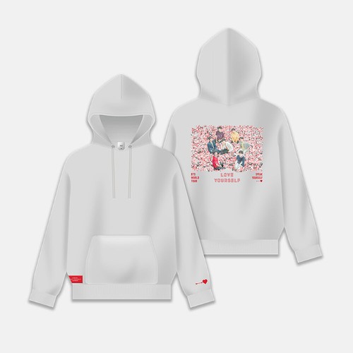 BTS LOVE YOURSELF SPEAK YOURSELF WORLD TOUR OFFICIAL MERCH BLACK