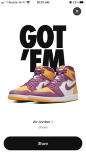 Größe 9 - Jordan 1 Retro High OG Brotherhood 2022 - Bild 1 von 2