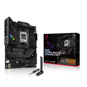 ASUS ROG STRIX B650E-F GAMING WIFI Mainboard Sockel AMD AM5 - Bild 1 von 11