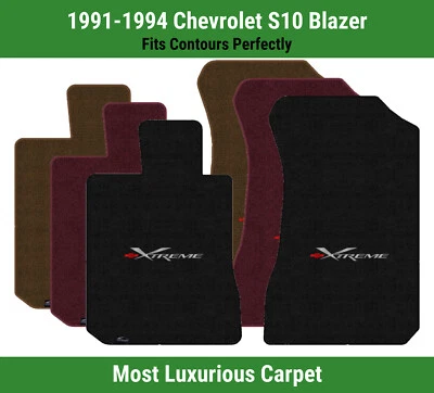 Alfombrillas de primera fila Lloyd Luxe para Chevrolet S10 Blazer 91-94 con logotipo Xtreme 1 Foto 1 de 4