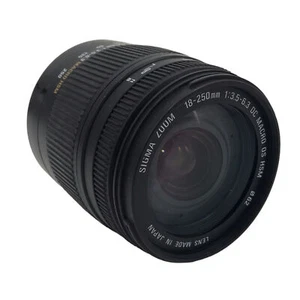 FOR PARTS Sigma 18-250mm f/3.5-6.3 DC Macro OS HSM ø62 Zoom Lens #P4366 - Picture 1 of 9