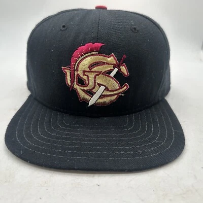 Vintage New Era USC Hat Cap Snapback NCAA Trojans DuPont Visor USA - Image 1 of 4