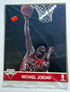 MICHAEL JORDAN Bulls ~ 1990 NBA Hoops Action Photos 8x10 ~ New in Package - Picture 1 of 2