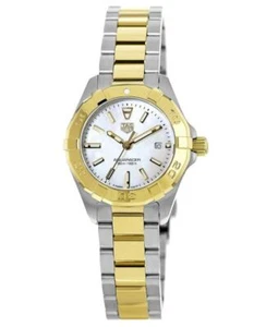 New Tag Heuer Aquaracer Lady 300M 27MM Quartz 18K Women's Watch WBD1420.BB0321 - Picture 1 of 3