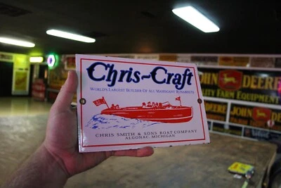 CHRIS ARTESANAL BARCOS DISTRIBUIDOR PORCELANA METAL SIGNO PESCA CAZA BOSQUE SEÑUELO Foto 1 de 4