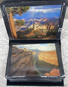 45+ Western Landscape Postcards in an Elegant Metal Frame Photo Album - Picture 1 of 14