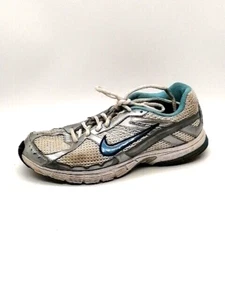 Nike Damen Sneaker Air Alaris + 3 silber blau Schnürschuh Laufschuh gepolstert 9 - Bild 1 von 11