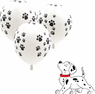Dog Paw Print Balloon Pet Birthday Party Decoration Super Cute 12" 20pcs - Image 1 of 4