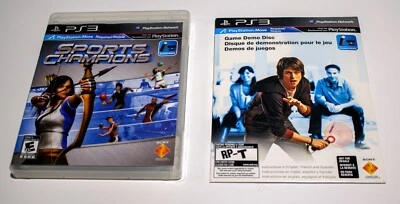 Sports Champions w/Demo Disc (Sony PlayStation 3, 2010) - Complete CIB - Image 1 of 4