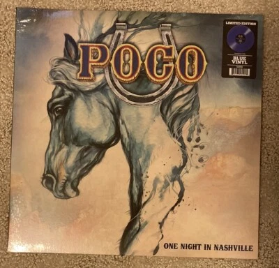 Poco One Night In Nashville (Transparent Blue) (Colored Vinyl, Limited Edition)  - Image 1 of 3