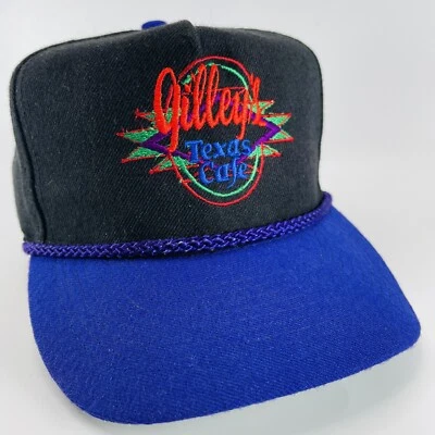 Gilley's Texas Café Myrtle Beach SC Bordado Logo Snapback Gorra Gorra Mickey De Colección Foto 1 de 4