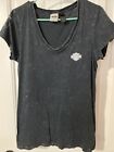 Harley Davidson Women Top Fitted  Ladies Large