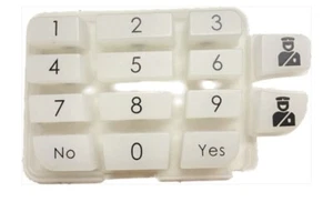Risco / Gardtec Tastatur Gummi (neu) - Bild 1 von 2