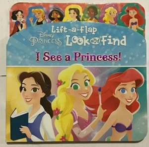 Disney Princess: I See a Princess! (Look and Find) - NEW - Picture 1 of 2