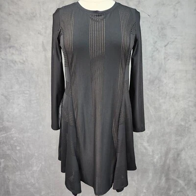 BCBG MaxAzria платье Малиса большой длинным рукавом черный голая подкладка кружева - Изображение 1 из 4