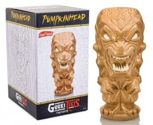 Taza grande Pumpkinhead Geeki Tikis 22 onzas COMO NUEVA/SELLADA 06PSY203 - Imagen 1 de 5