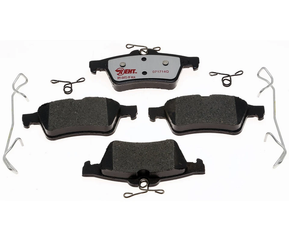 For 2009-2015 Jaguar XF Disc Brake Pad Set Rear Raybestos 2010 2011 2012 2013 - Image 1 of 1