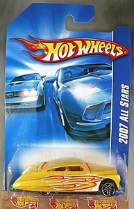 2007 Hot Wheels #153 All Stars PURPLE PASSION Yellow Variant w/Chrome Pr5 Spokes - Picture 1 of 5